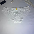 Slip Femme Blanc Microfibre & Dentelle Florale – Coupe Classique | Taille S Abidjan