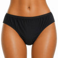 Slip Femme Microfibre – Noir Classique Tissaia Taille L