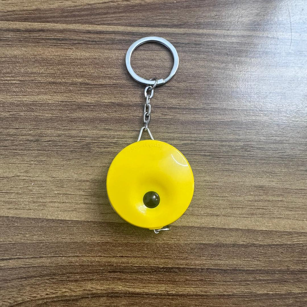 2001 _ Porte-Clés Mètre Ruban Rétractable 1,5m – Jaune German Quality