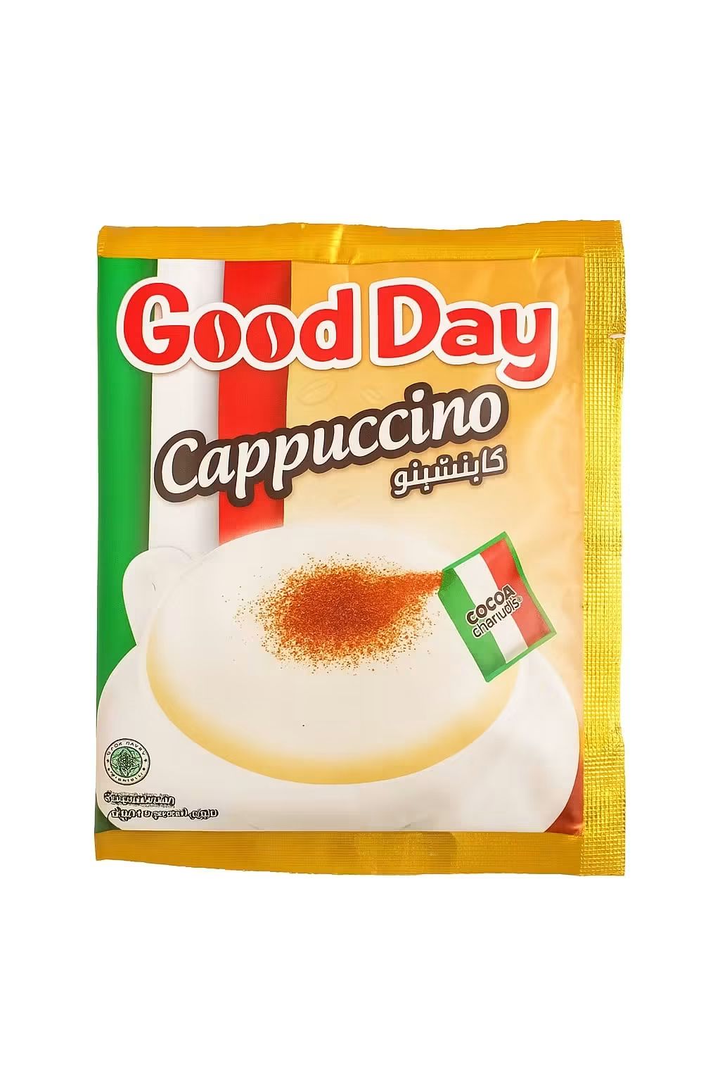 1301 Cappuccino Instantané Good Day –  Format 20 Sachets de 25g avec Cocoa Granule