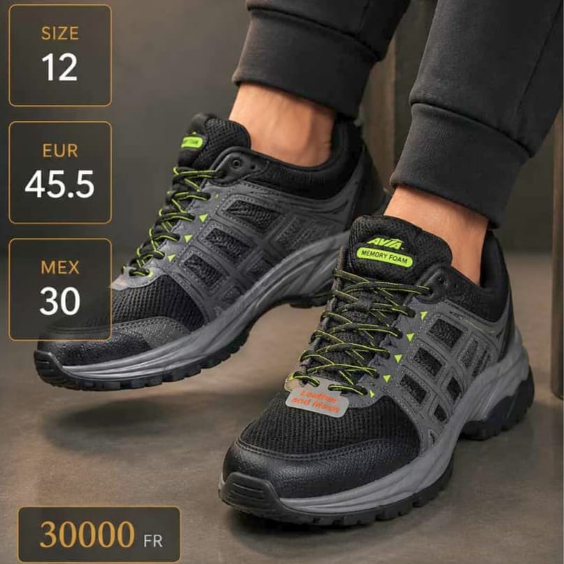 1201 - Baskets Homme Avia Memory  – Pointure 45.5