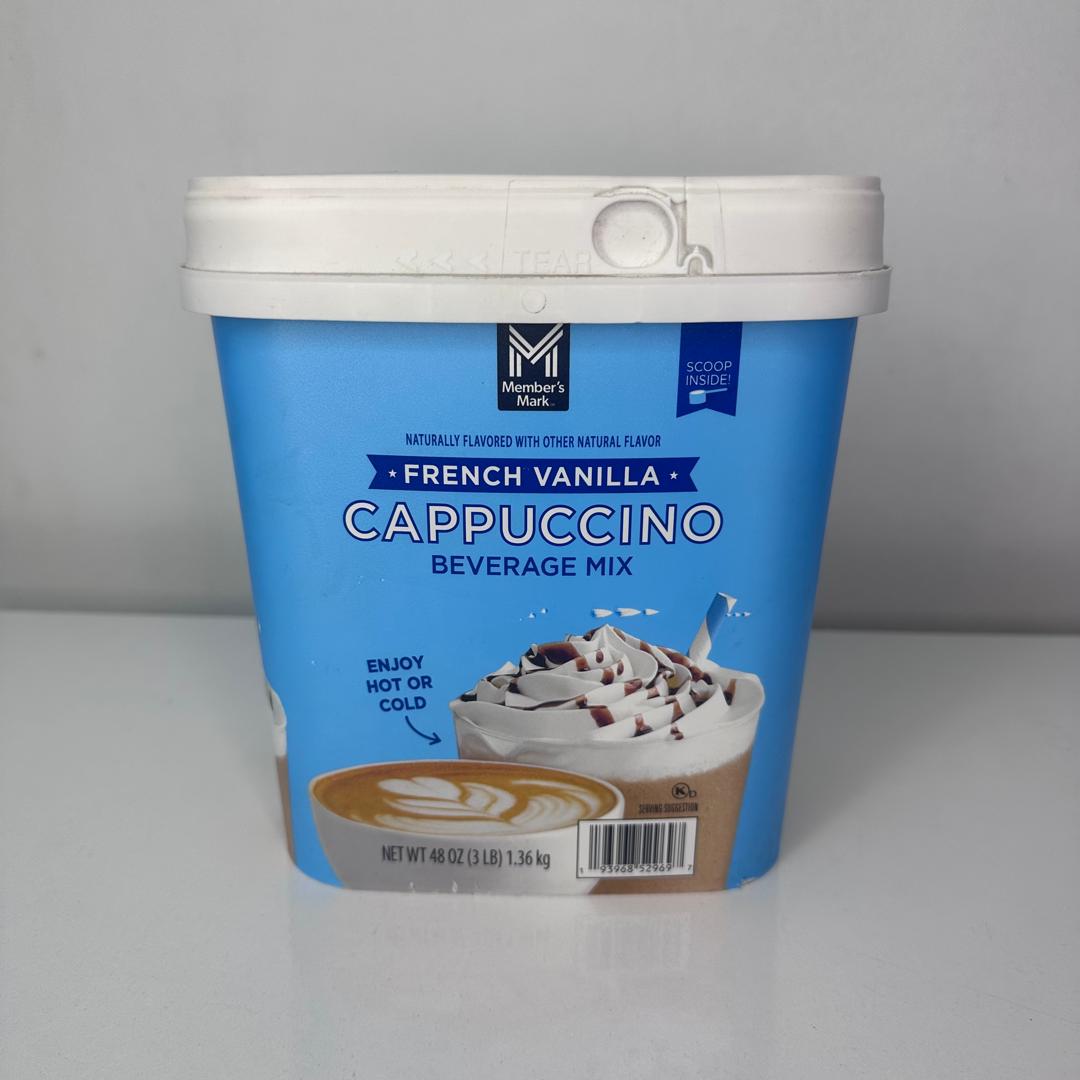 Cappuccino Member's Mark Saveur French Vanilla – Boisson Onctueuse & Parfumée