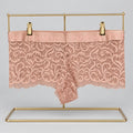 4198 Culotte Nude Dentelle Guipure bebe – Sensualité Discrète. Taille XL