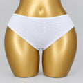 4190 Culotte Grise Chinée Coton Basique – Confort Essentiel. Taille L
